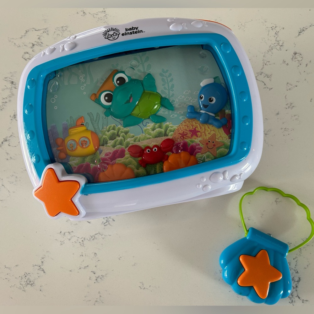 Baby Einstein Sea Dreams Soother Musical Crib Toy and Sound Machine